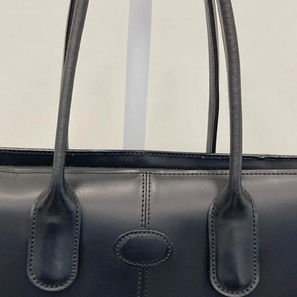 Stefano Bravo Structured Italian Leather Tote Bag